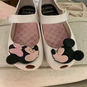 Mini Melissa Minnie Shoes Sz 9